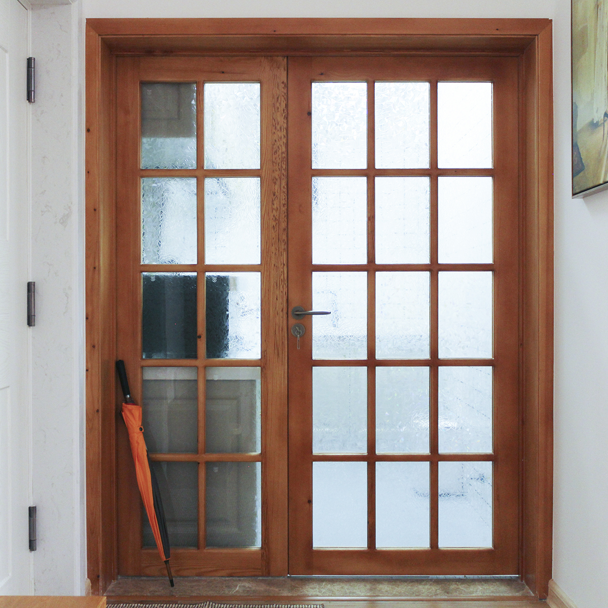 Custom Home Dress Tooling Solid Wood Pine Wood Balcony Door Kitchen Door Indoor Flat Door Open Door Open Door window-Taobao