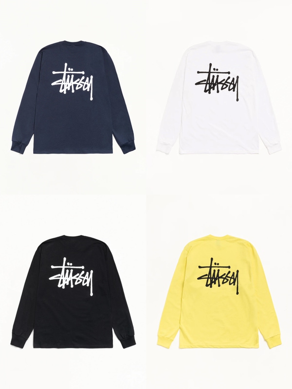 Stussy Long Sleeve 2026Ss Basic Style