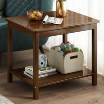 Side few living room sofa side small coffee table home corner tea cabinet simple Chinese corner few mini bedside small square table