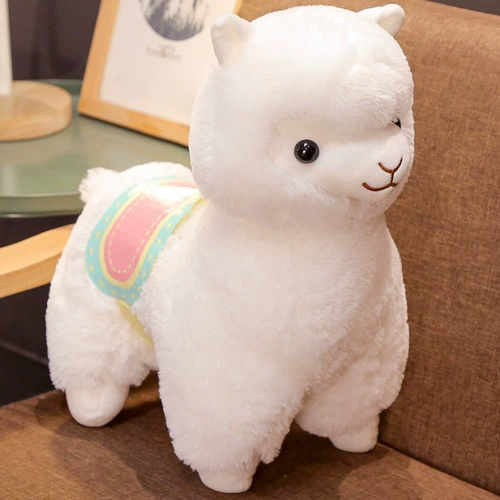 Альпака, милая тряпичная кукла, плюшевая игрушка для сна, овечка