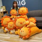 Плюшевая игрушка, тряпичная кукла, милая детская подушка для сна, популярно в интернете, лев