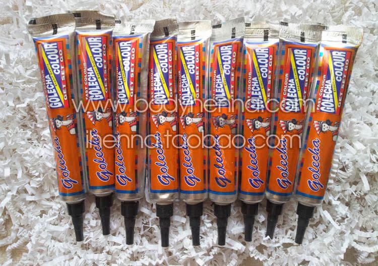 Ấn Độ Mehndi cơ thể sơn hình xăm Hannah HENNATATTOO xăm hình xăm nhuộm - Kumquat 25g hình dán giả xăm