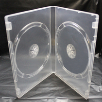 DVD transparent double-sided box CD box CD box Rectangular double-disc CD DVD box with film can be inserted