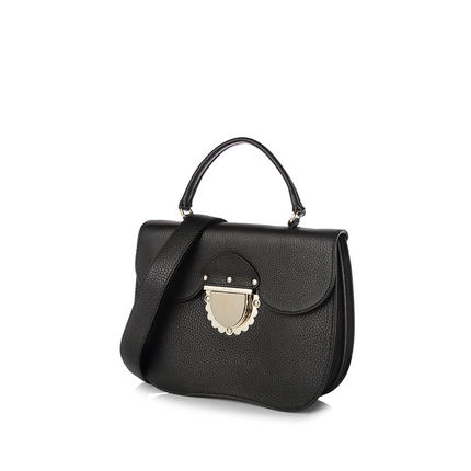 FURLA\/芙拉2018新款纯色女士牛皮手提斜挎包