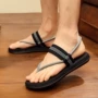 Cặp vợ chồng mới dép nam mùa hè Hàn Quốc phiên bản của thủy triều non-slip giày bãi biển pinch của nam giới dép và dép giản dị flip flops người đàn ông giày chạy bộ