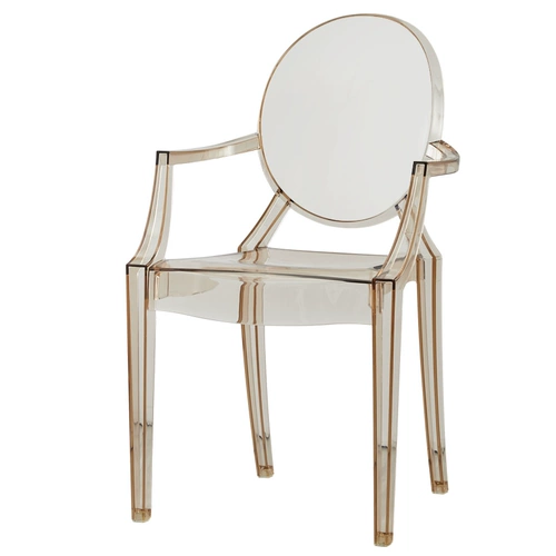 Скандинавский обеденный стул, пластиковый стул, прозрачный домашний современный простой утолщенный стул для кафе, досуга, креативный стул для переговоров со спинкой