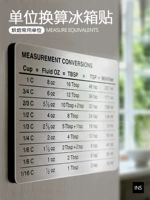 Обычно используемые устройства переоборудование таблицы 304 Склейка холодильника из нержавеющей стали Магнитная шкала Измерение платы чайные ложки на таблице переоборудования миллиметра