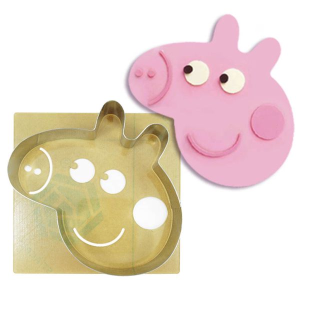 Gửi hướng dẫn Piggy Peggy Cake Mold xiaoz Cake Mold Social Man Mousse Circle Inox Cake - Tự làm khuôn nướng khuôn làm bánh