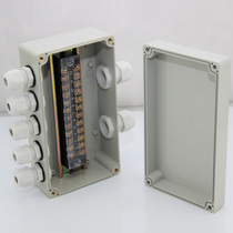 Two-in and five-out waterproof junction box with terminals 12-bit terminal box junction box junction box sink box