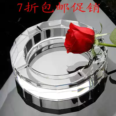 Special creative ashtray boutique crystal ashtray business gifts holiday gifts fashion large European style