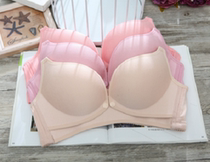 Comfortable gathering anti-sagging non-marking cotton bra no steel rim breastfeeding bra pregnant women style feeding thin underwear