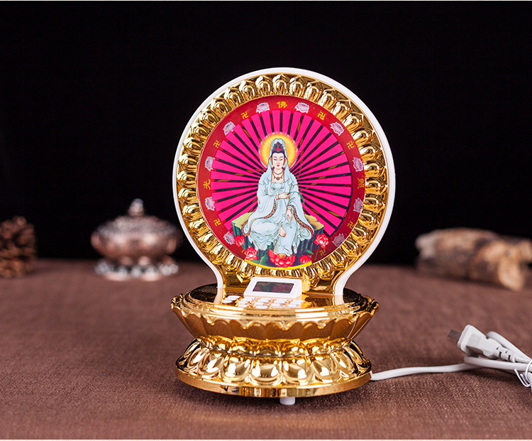 Phật máy mới Nanhai Guanyin Kinh điển Phật giáo phát sóng chiến tranh Đại từ bi Phật bài hát 159 máy hát Phật đầu tiên - Trình phát TV thông minh