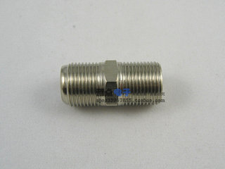 High-quality all-copper nickel-plated f-head to connector f-head connector f-head female to female f-head double-way british double-way