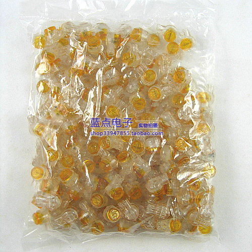 K1 single-pole double-core telephone wiring sub-network route wiring sub K1 wiring sub waterproof terminal 200 grain bag