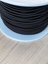 Far East Boat 5mm Black White Liros Rope Elastic Rope for Sailing Sailing Board