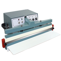 Zhizhen instant heat desktop sealing machine 5mm wide semi-automatic desktop rapid plastic sealing machine packaging bag food bag automatic sealing foot sealing manual heating edge banding machine commercial