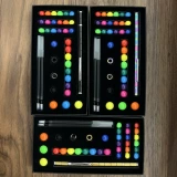 Магнитная вариационная ручка-роллер, игрушка, канцтовары, антистресс, левитация железа, креативный подарок