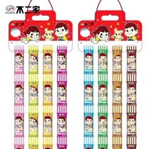 Fujiya lollipops 10g*80 hanging boards with package fruity big sticks milk flavored lollipops childrens Internet celebrity snacks
