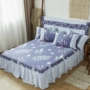 Single bed váy giường khăn trải giường thức bông ren tấm bông đặt giường bìa trượt giường bìa 1,2 mét 1.8m1.5 - Váy Petti ga giường viền họa tiết