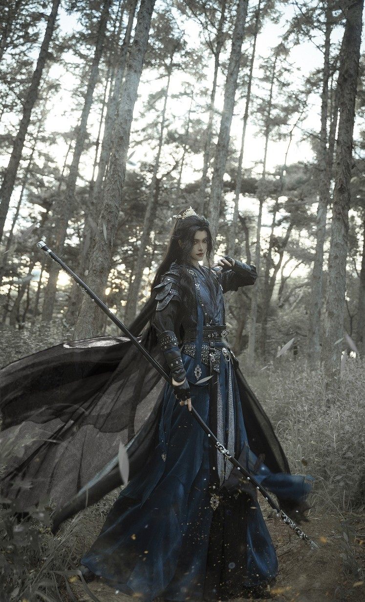 (Qi Xin Ge) - Long Night Sleepless - Kill the Wolf Derivative Costume Gu Yun Light Armor COS