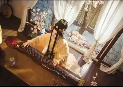 (Qixinge) - Proud peony - Magic Dao Ancestor derivative ancient costume Jinjia COS out of print display