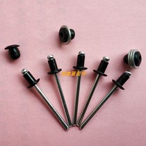 Open type flat round head blind rivets black rivets black cored pull nails black aluminum pull nails 4*6