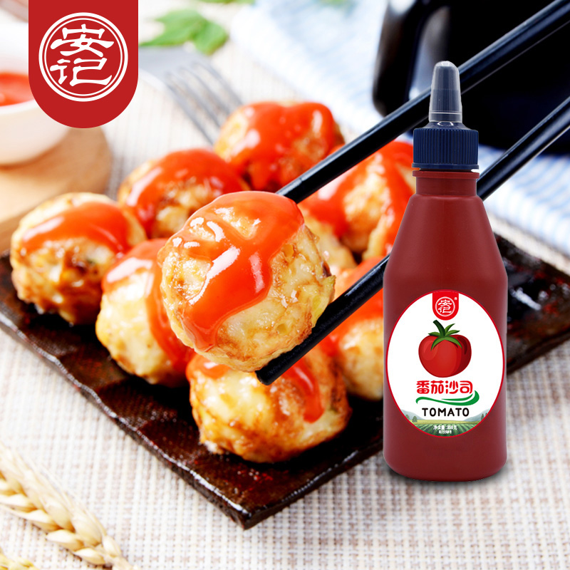安记食品 番茄沙司 番茄酱 350g*3瓶 双重优惠折后￥15.8包邮