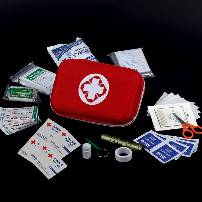 Travel Outdoor Equipment First Aid Kit Car Home Portable Suit First Aid Kit Field Supplies Anti-Hull Seismic Escape Bag