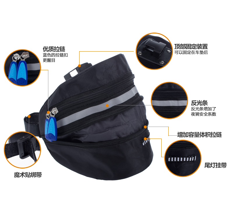 Sacoche pour vélo TUBAN - Ref 2213464 Image 13