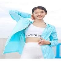 VVC防晒衣女防紫外线长袖薄外套户外开车遮阳防晒服2022新款夏季