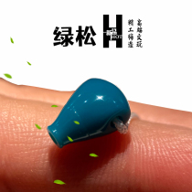 Natural blue turquoise Xishi three-way dark jade bracelet handheld small string with top string waist top bead Buddha head Buddha hand