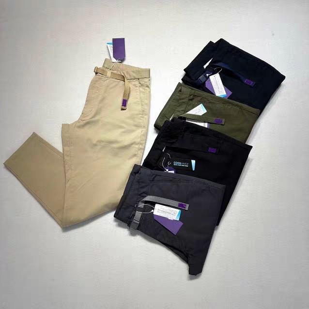 Japanese-Style Stretch Twill Tapered Purple Label Commuter Casual Pants, Same Style as Edison Chen Nt5051N