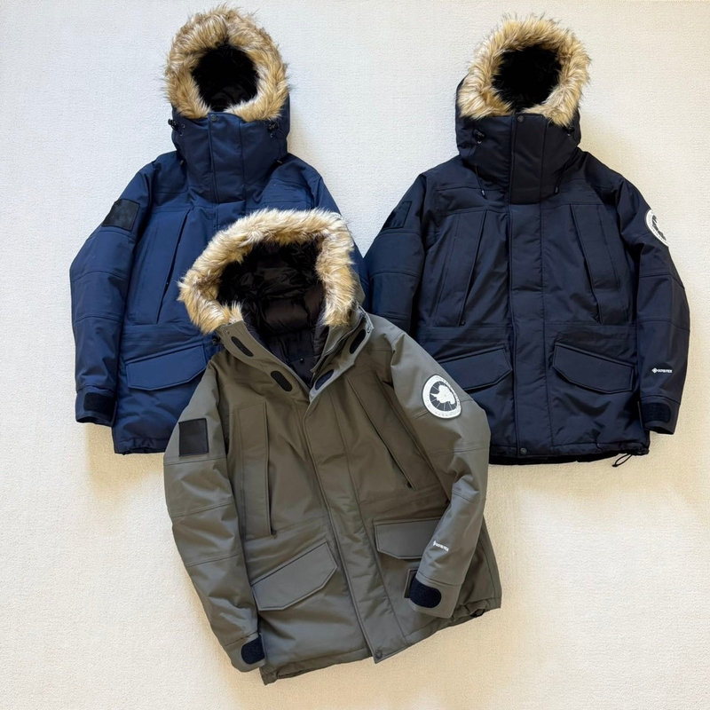 Japanese Order Antarctic Parka Gore-Tex Cold-Proof and Warm Polar Outdoor Waterproof down Jacket 25Aw
