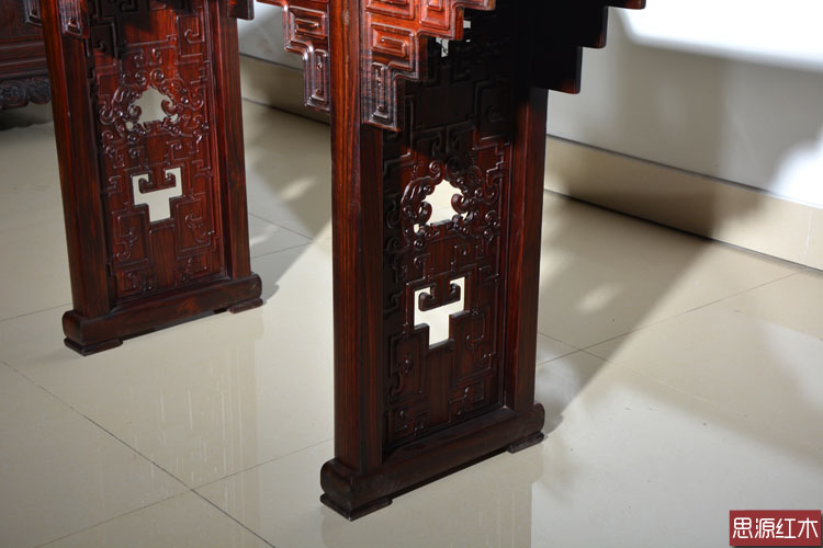 Đồ nội thất bằng gỗ gụ Dongyang Indonesia bằng gỗ hồng mộc đặc cho bàn hiên Phật Buddha Shentai cho hộp đựng nhang Đài Loan - Bàn / Bàn bàn ăn gỗ me tây