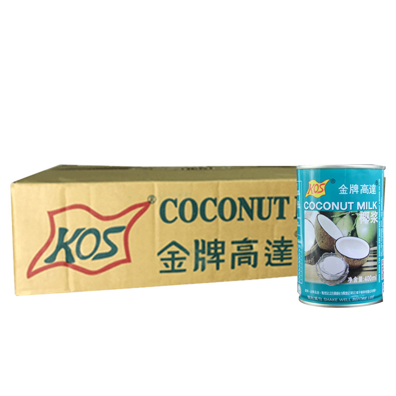 Zhen wants to remember the gold medal up to coconut milk Sichen milk coconut milk dessert baking raw materials 400ml * 24 cans