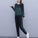 Трендовый тонкий комплект для отдыха, подходит для полных девушек, большой размер, в западном стиле, для бега