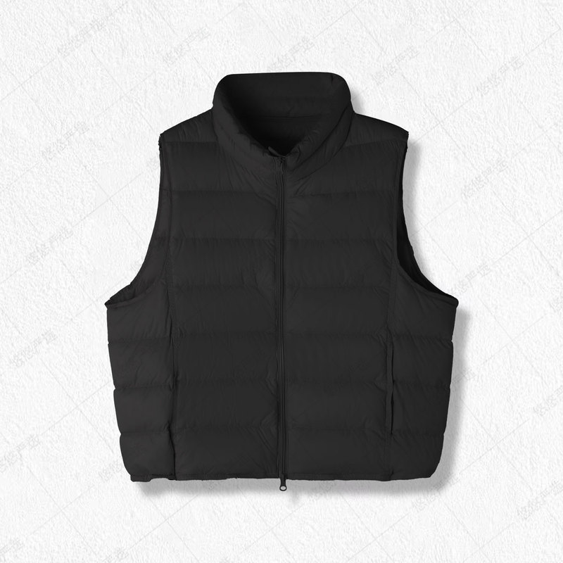 【Turtleback Ribbed Vest】Autumn and Winter 90% White Duck down Lightweight Ribbed down Vest 【Turtleback Ribbed Vest】Autumn and Winter 90% White Duck down Lightweight Ribbed down Vest