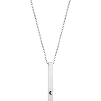 Wu Yue old silver shop Sun Moon couple necklace female sterling silver niche design to send boyfriend birthday gift to girlfriend