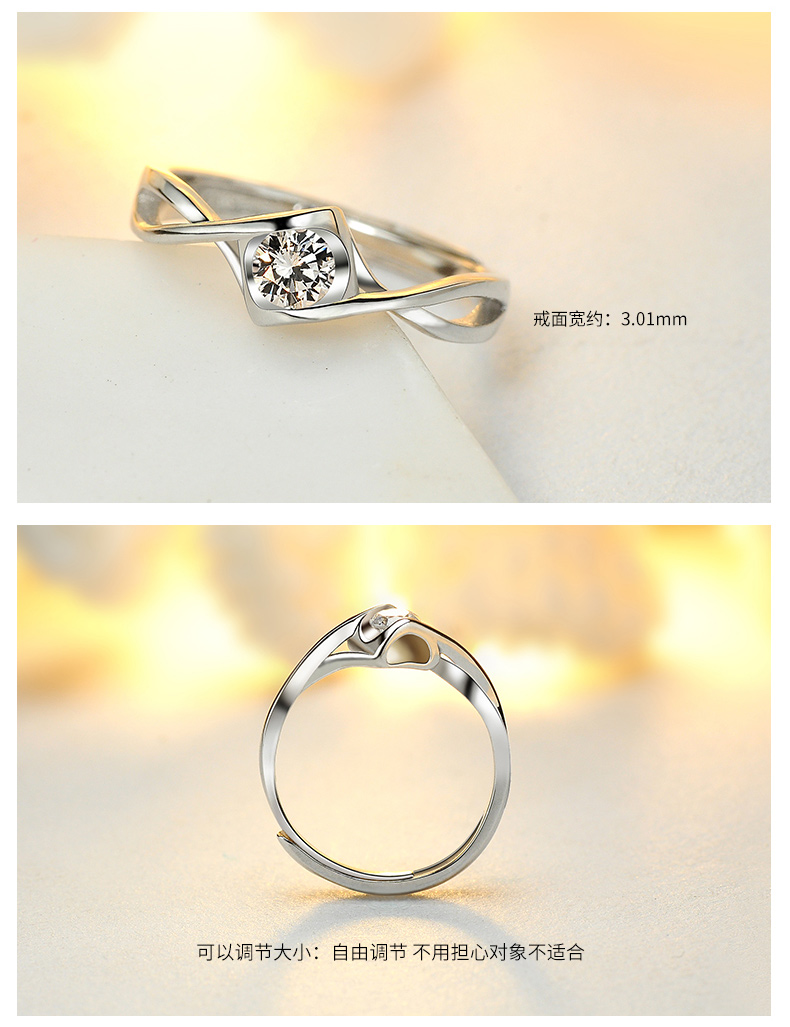 Bague Femme       en Argenterie - Ref 3089084 Image 10