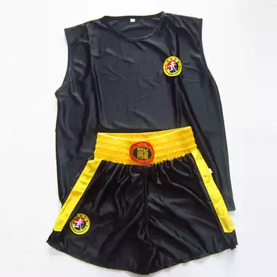 Sanda uniform martial arts boxing suit Muay Thai suit Sanda shorts training match suit