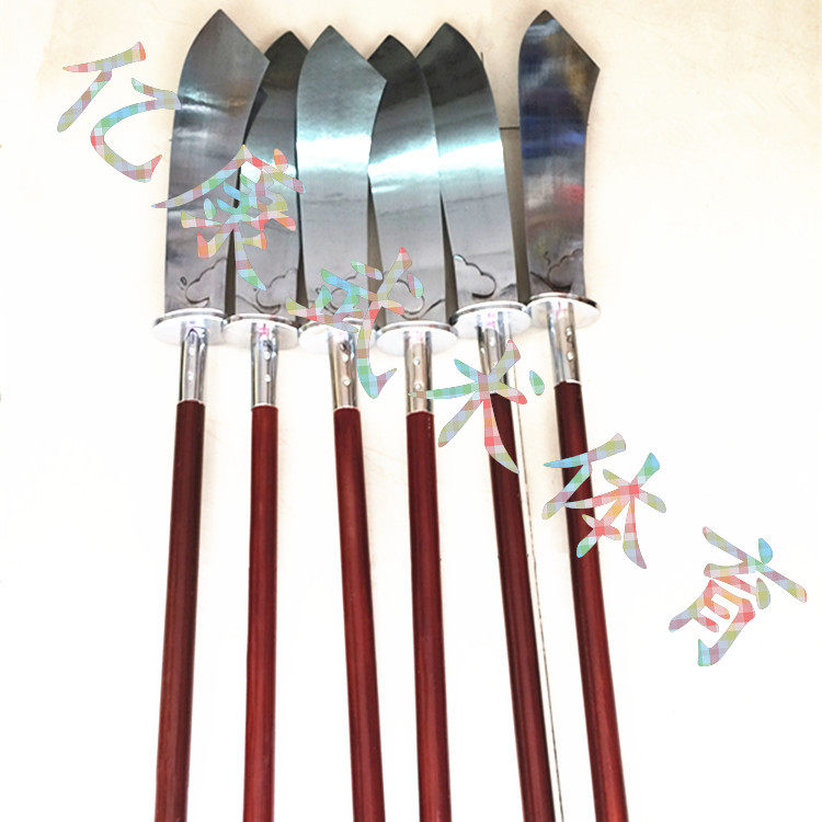 Martial arts competition Performance Park Knife Spring Autumn Great Knife soft sheet Loud Knife Park Knife Children Adults Training Plain Knife Spring Autumn Great Knife