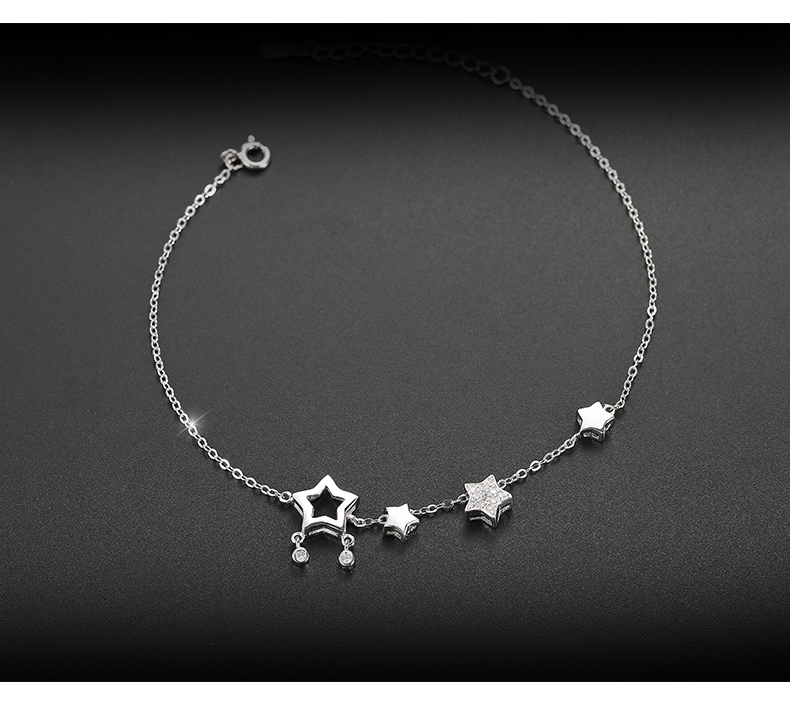 Chaine de cheville Femme en Argenterie - Ref 3103563 Image 14