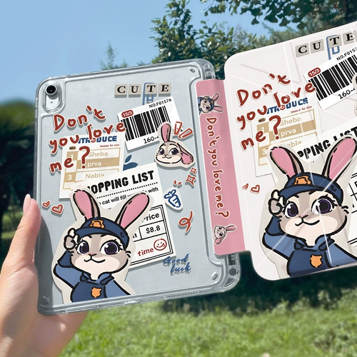 Подходит для iPad. Защитный чехол для планшета iPad. Воздухозащитный чехол для iPad 11 дюймов, 13 дюймов, air7/6/5, тройной y-type Pro, Apple 11 поколения a16, 9-го поколения 10, с гнездом для ручки, мини-акриловый 4, защитный чехол 8.