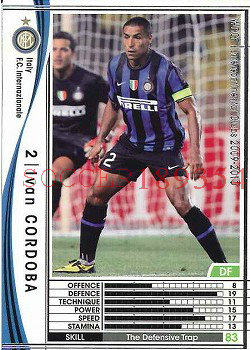 WCCF White Card 09-10 Colombia Inter Milan International Milan Day Edition 243 384 Cordoba