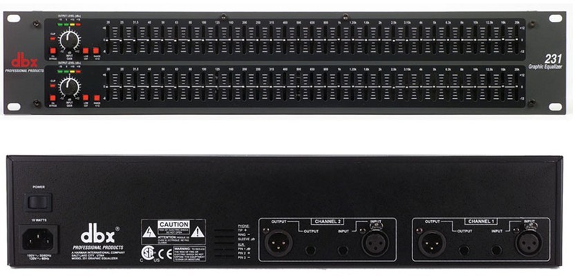 ACE Anhengli Anti-counterfeiting Inquiry DBX 231 Dual 31 Segment Equalizer Brand New Line Goods