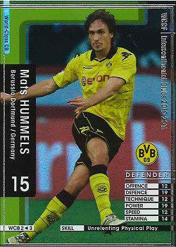 WCCF PANINI flash card 10-11 Germany Dortmund WCB2 3 Day Edition Humers