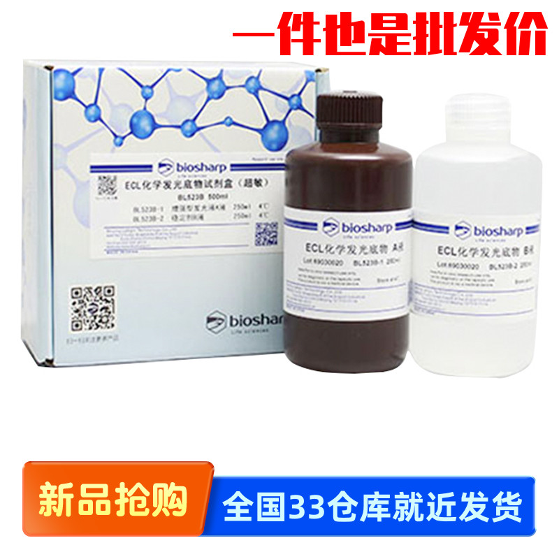 白鲨 biosharp BL523A BL523B 化学发光底物(超敏）
