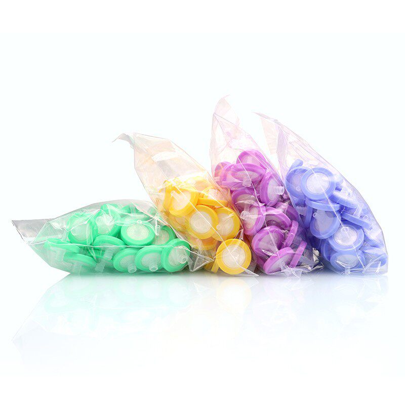 津隆针式过滤器实验室33mm滤头0.22/0.45umCA/RC/PP醋酸/PTFE
