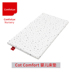 Cot Comfort cho bé sơ sinh nệm cao su bốn mùa phổ thông mẫu giáo trẻ em tự nhiên thoáng khí có thể tháo rời và giặt được - Nệm nệm kim cương Nệm