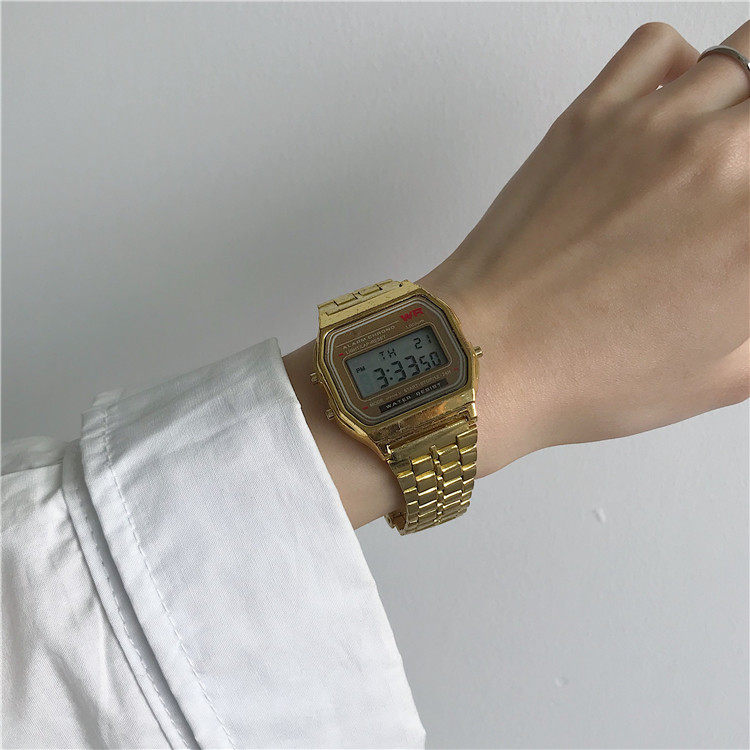 Digital Sports Watch For Students Unisex Square Design_voghion.com